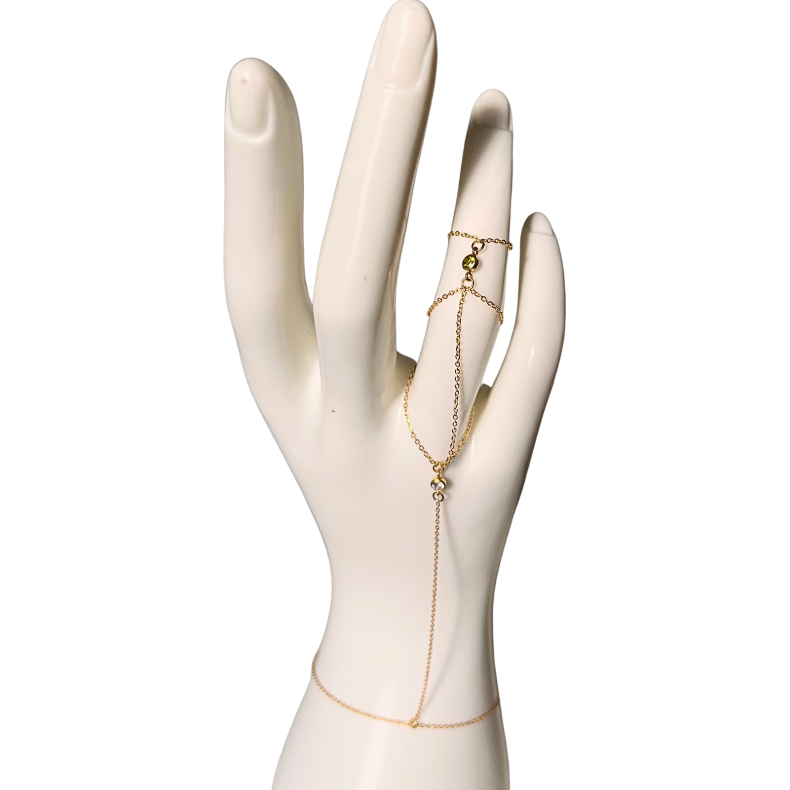 Gilded Lace Hand Chain