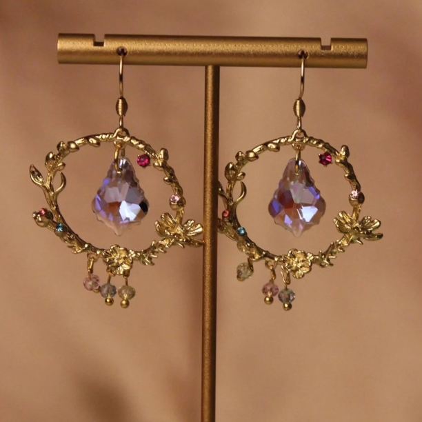 Fairy Wreath Earrings