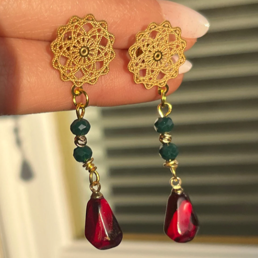 Leyla Gold Earrings