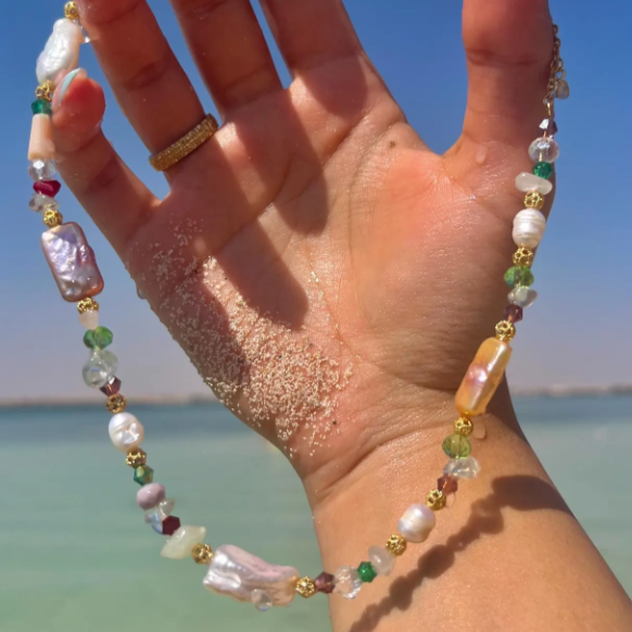 Selene Waterproof Pearl Necklace