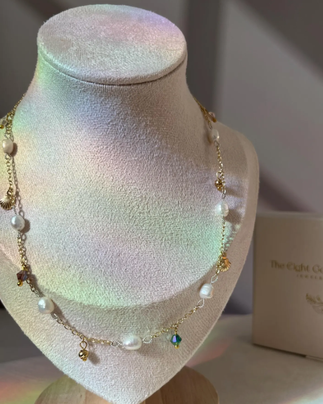 Petite Gold filled Charm  Necklace