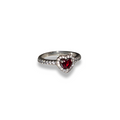 Eternal Love Sterling Silver Ring